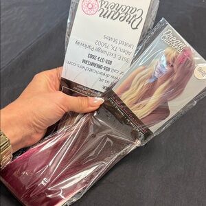 Red ombré Hair Extensions